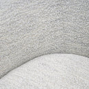 Modrest Omaha - Modern Swivel Off White Fabric Chair