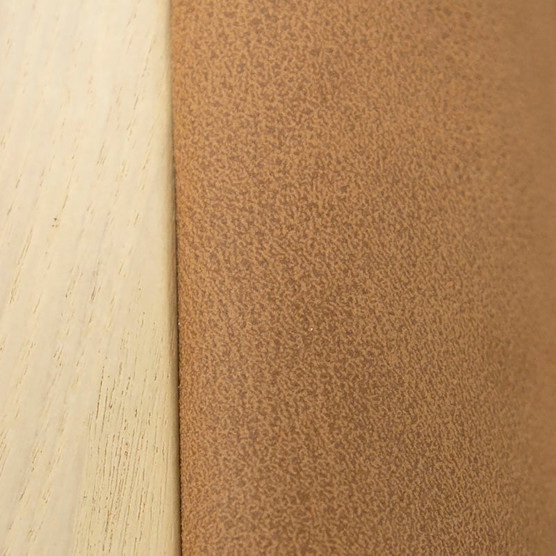 Nova Domus Osaka - Modern Natural Ash + Rust Fabric Dining Chair