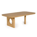 Nova Domus Oshana - Modern White Oak Coffee Table