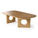 Nova Domus Oshana - Modern White Oak Coffee Table