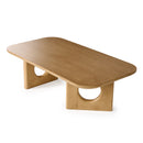 Nova Domus Oshana - Modern White Oak Coffee Table