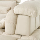 David Ferrari Panorama - Italian Modern Beige Fabric Modular Sectional Sofa