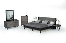 Nova Domus Panther Contemporary Grey & Black Dresser