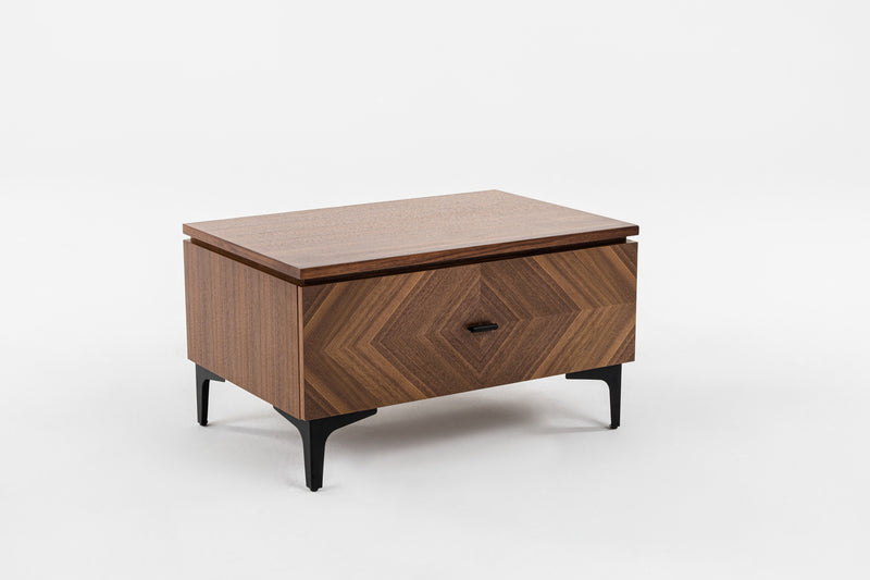 Modrest Paula - Mid-Century Walnut Nightstand