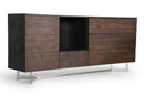 Modrest Wharton Modern Dark Aged Oak Buffet