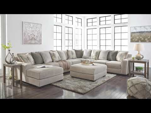 Benchcraft Ardsley Fabric 2 pc Sectional 3950416/3950467 EXTERNAL_VIDEO 1