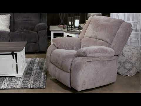 Signature Design by Ashley Draycoll Reclining Fabric Loveseat with Console 7650494 EXTERNAL_VIDEO 1