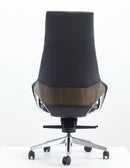 Modrest - Prost Modern Black High Back Executive Office Chair