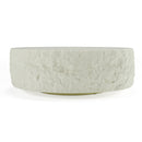 Modrest Quarry - Modern Off-White Round Coffee Table