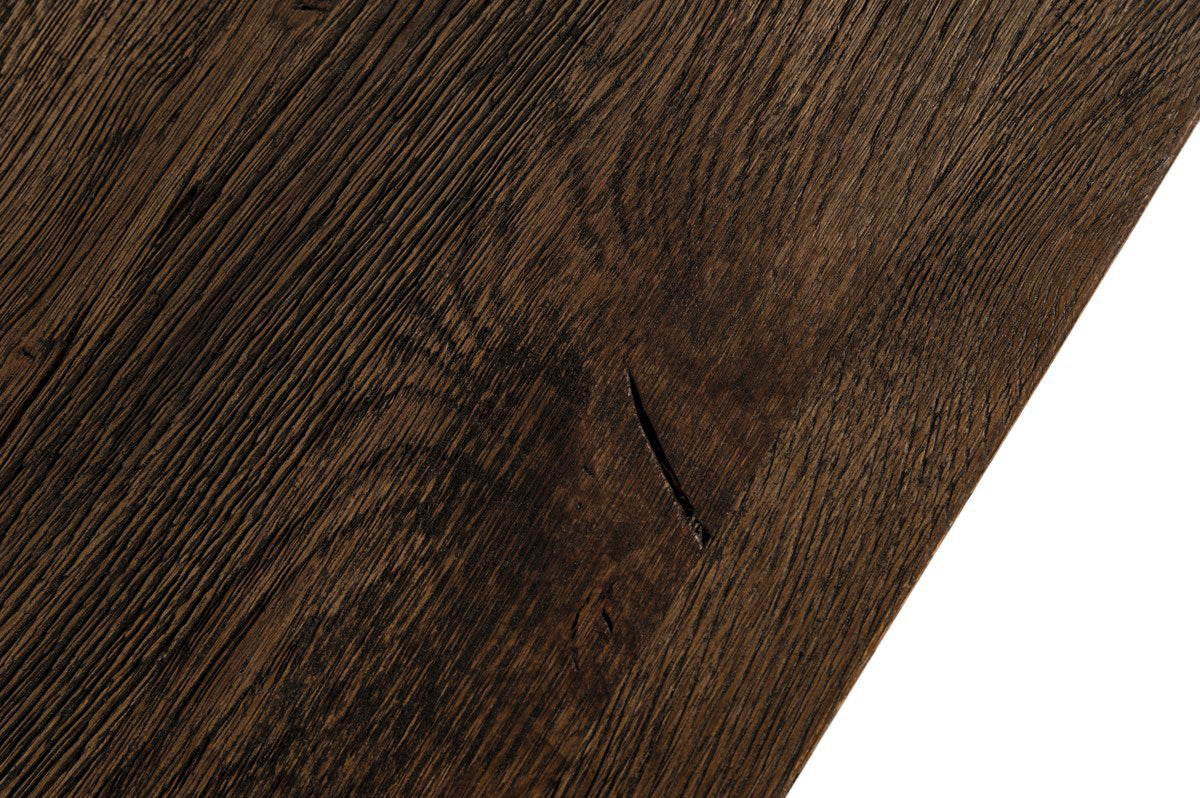 Modrest Renzo Modern Oak & Concrete Coffee Table
