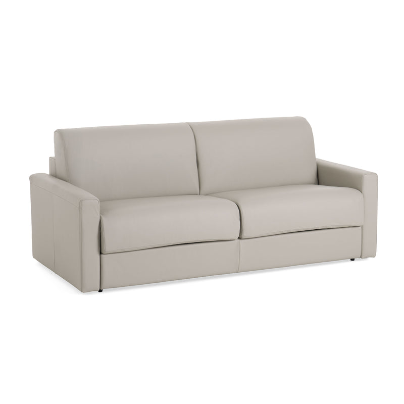 Lamod Italia Revers - Italian Modern Grey Leather Queen Sofabed