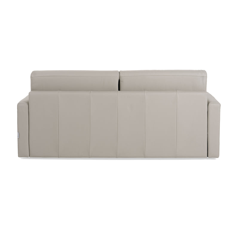 Lamod Italia Revers - Italian Modern Grey Leather Queen Sofabed