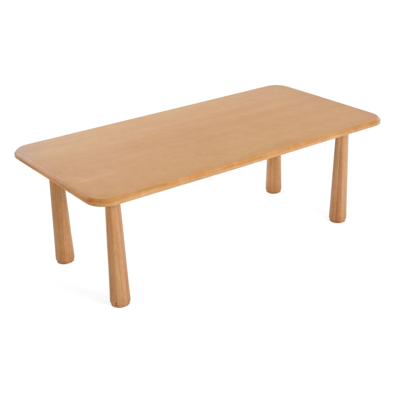 Modrest Rhea - Modern 87" Natural Acacia Rectangular Dining Table