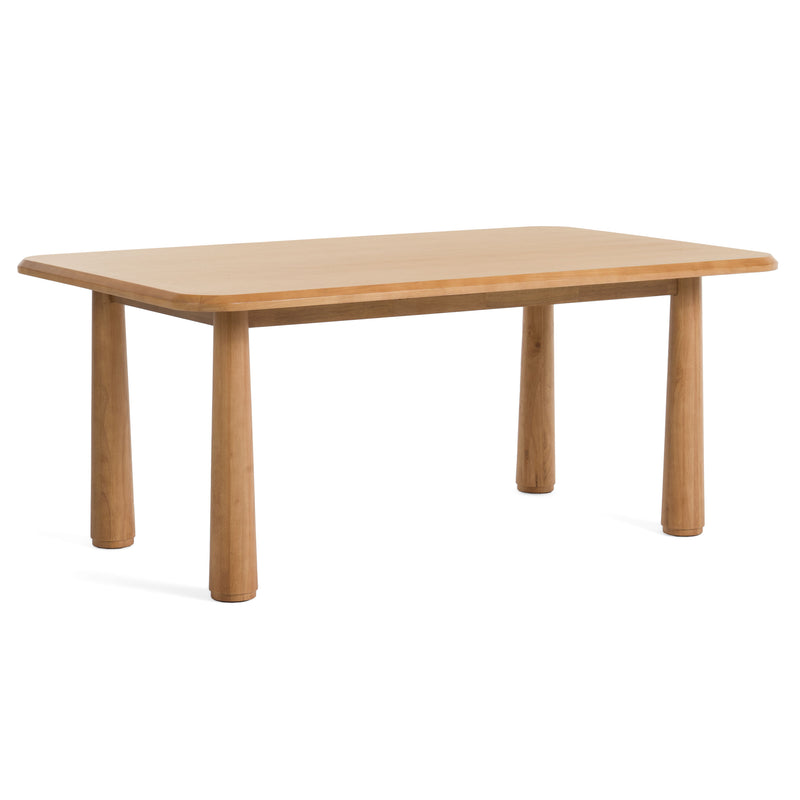 Modrest Rhea - Modern 71" Natual Acacia Rectangular Dining Table