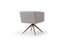 Modrest Riaglow - Contemporary Light Grey Fabric Dining Chair