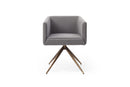 Modrest Riaglow - Contemporary Dark Grey Fabric Dining Chair