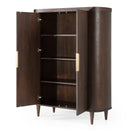 Modrest Richmond - Modern Brown Rounded Tall Buffet