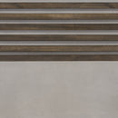 Modrest Delaware Modern Concrete & Acacia Rectangular Coffee Table