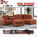 Rocket 2-Piece Sectional – Includes Free TV or Area Rug