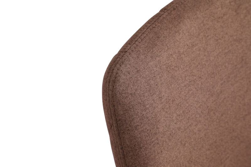 Modrest Robin - Modern Brown & Brass Dining Chair