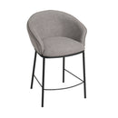 Modrest Rumi - Modern Grey Counter Stool