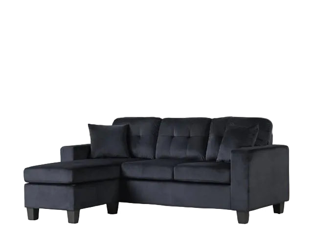 Cris Black - Reversible Sectional