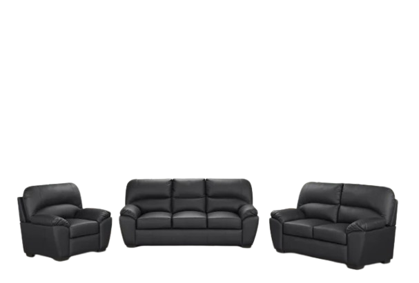 Tiffany Black - 2PC or 3PC Living Room Set