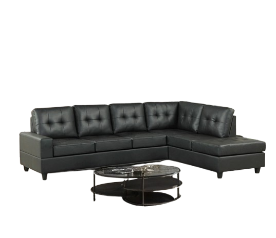 James Black PU Reversible Sectional