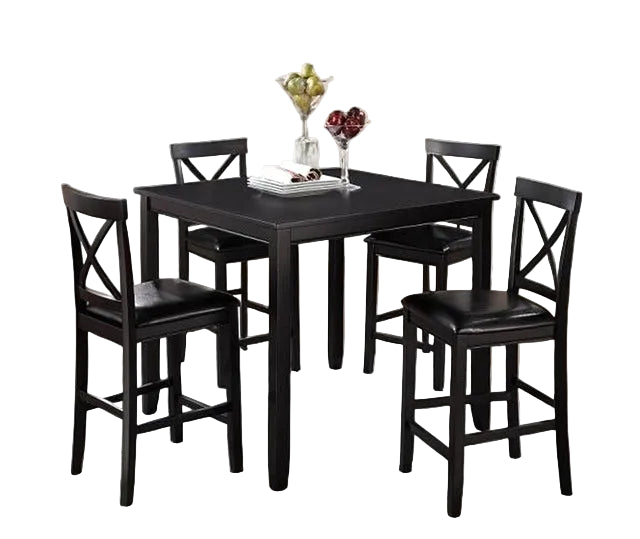 Tahoe - Cappuccino - Pub Table + 4 Chairs