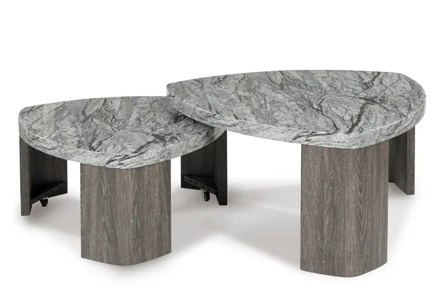 T600-0 - Stacked Cocktail Table