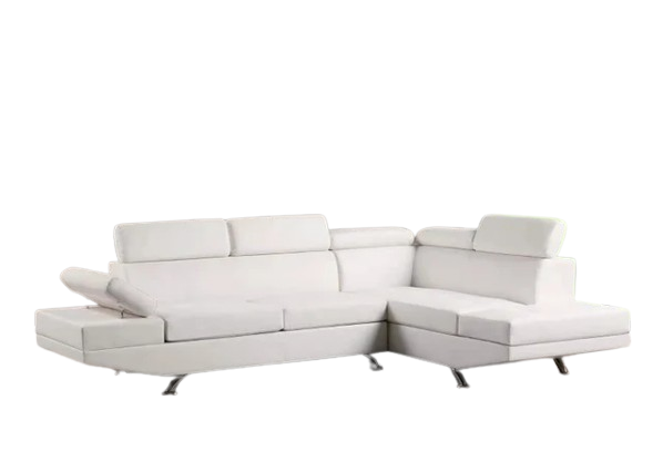 Moderno - Sectional (White)
