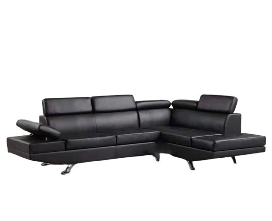 Moderno - Sectional (Black)