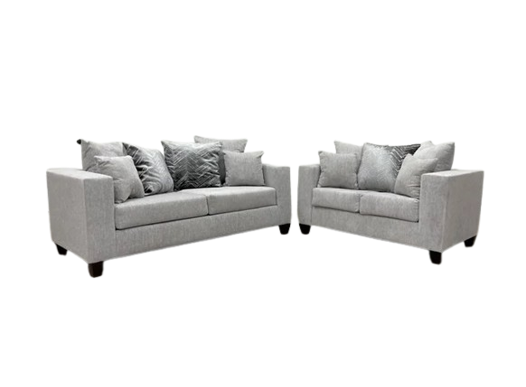 110 - Dove Sofa & Loveseat