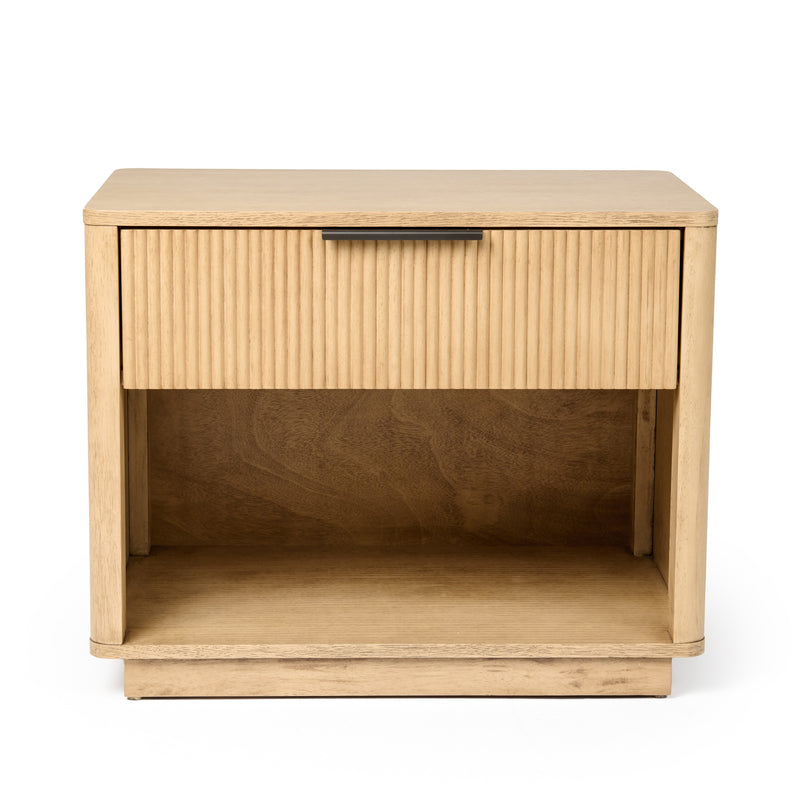 Nova Domus Santa Monica - Modern Natural Oak Nightstand