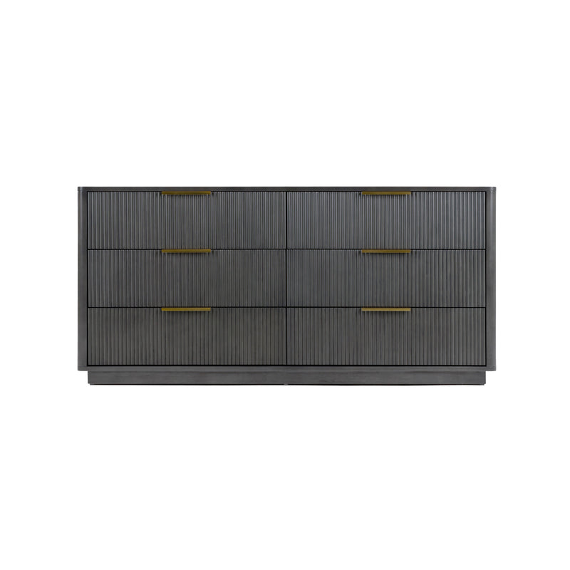 Nova Domus Santa Monica - Modern Grey Wash Dresser