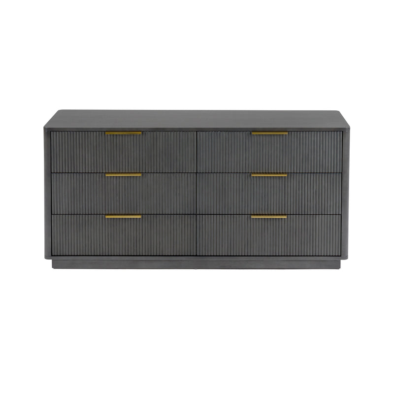 Nova Domus Santa Monica - Modern Grey Wash Dresser