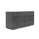 Nova Domus Santa Monica - Modern Grey Wash Dresser