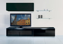 MO-USA3 Modena Modern Black TV Entertainment System Made In Italy