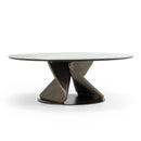 Modrest Schiff - Modern Marbled Ceramic Coffee Table Set