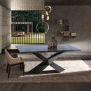 Modrest Scott - Modern Extendable Glass Dining Table