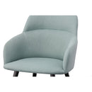 Modrest Scranton - Modern Teal & Black Dining Chair