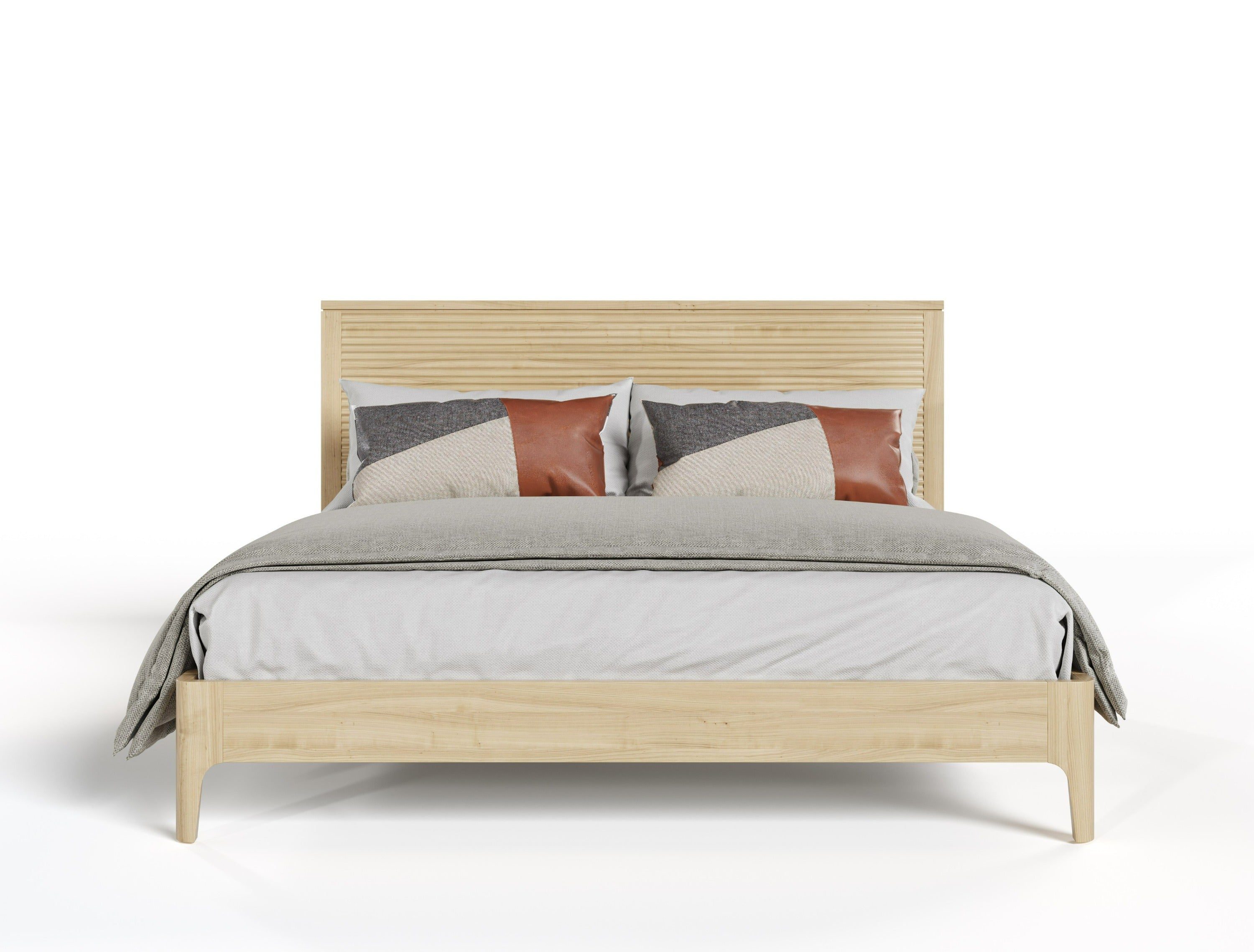 Modrest Seattle - Modern Natural Oak Bedroom Set