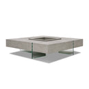 Modrest Shauna - Modern Faux Concrete Floating Coffee Table