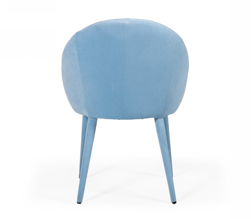 Modrest Sanders - Modern Blue Dining Chair