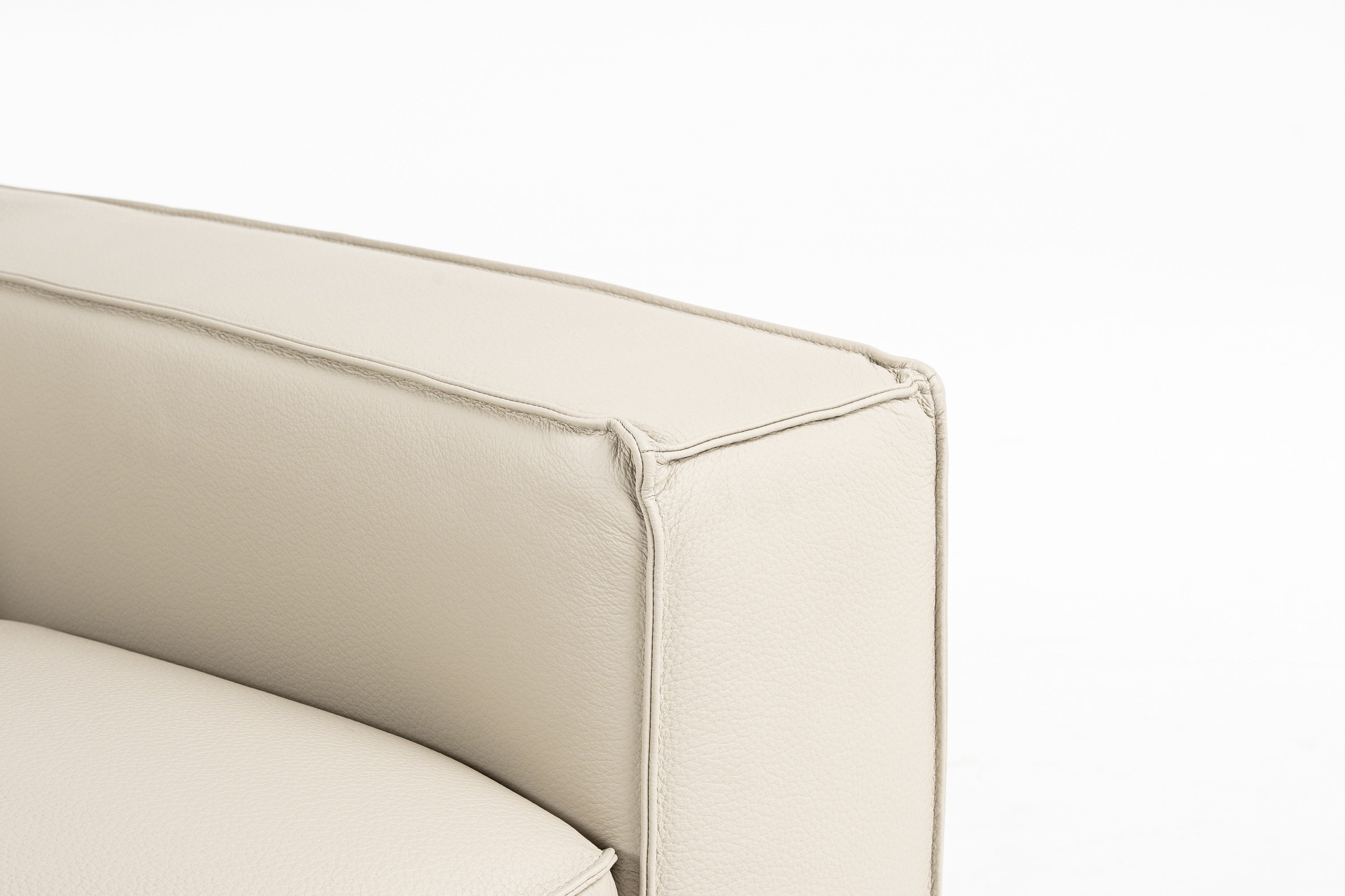 Lamod Italia Soho - Italian Grey Oyster Leather Armchair