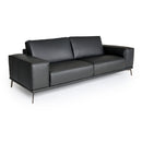 Lamod Italia Soho - Italian Grey Nirvana Fume Leather Sofa