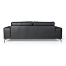 Lamod Italia Soho - Italian Grey Nirvana Fume Leather Sofa