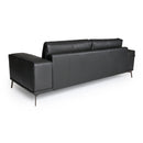 Lamod Italia Soho - Italian Grey Nirvana Fume Leather Sofa