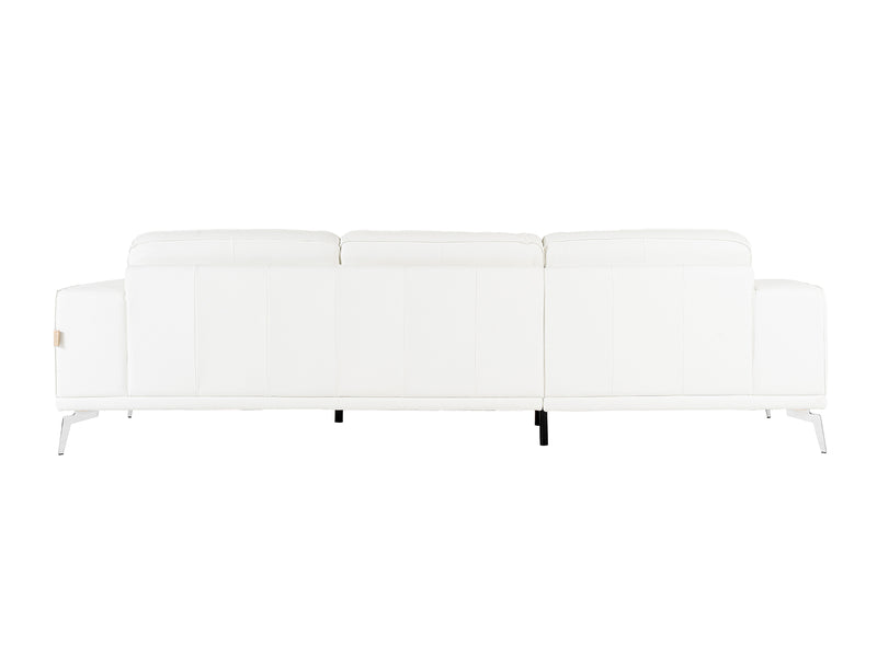 Lamod Italia Soho - Italian White Leather Sofa