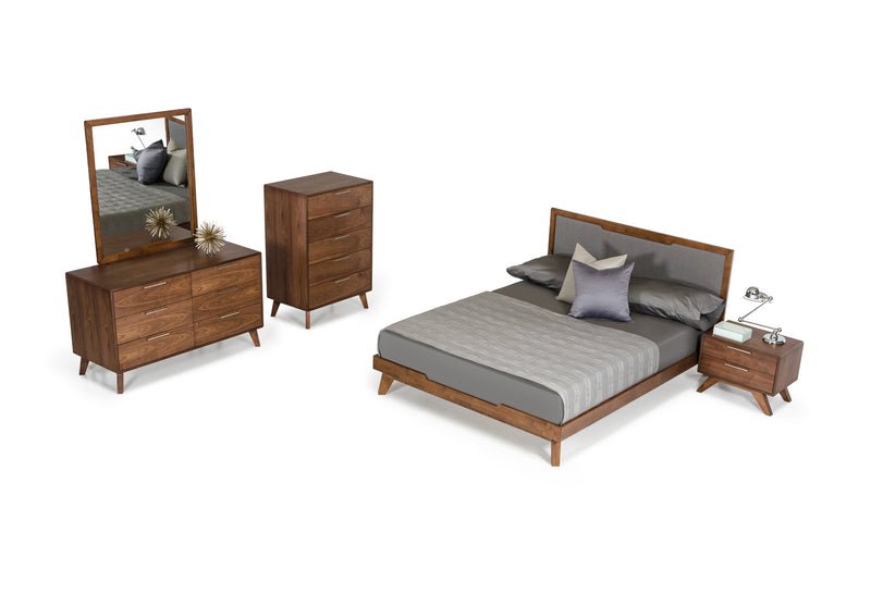 Nova Domus Soria Mid-Century Walnut Nightstand